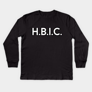 HBIC Kids Long Sleeve T-Shirt